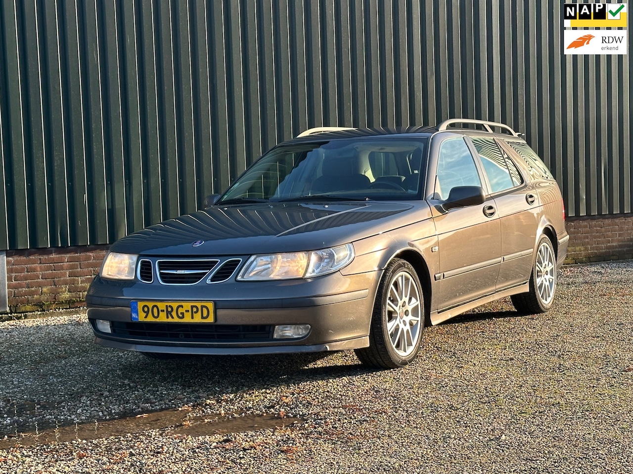 Saab 9-5 Estate - 2.0t Linear Business Pack Automaat/Trekhaak/17 inch - AutoWereld.nl