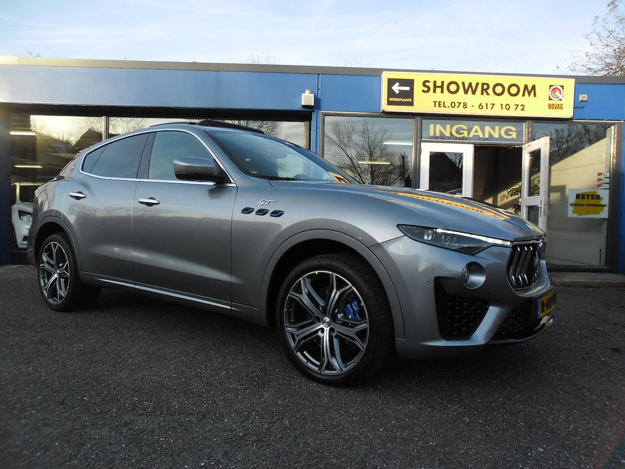 Maserati Levante - Hybrid GT Edizione 330Pk NL Auto 1e Eigenaar Nav Leder Ecc 21 Lmv Pano-Schuifdak Camera Pd - AutoWereld.nl