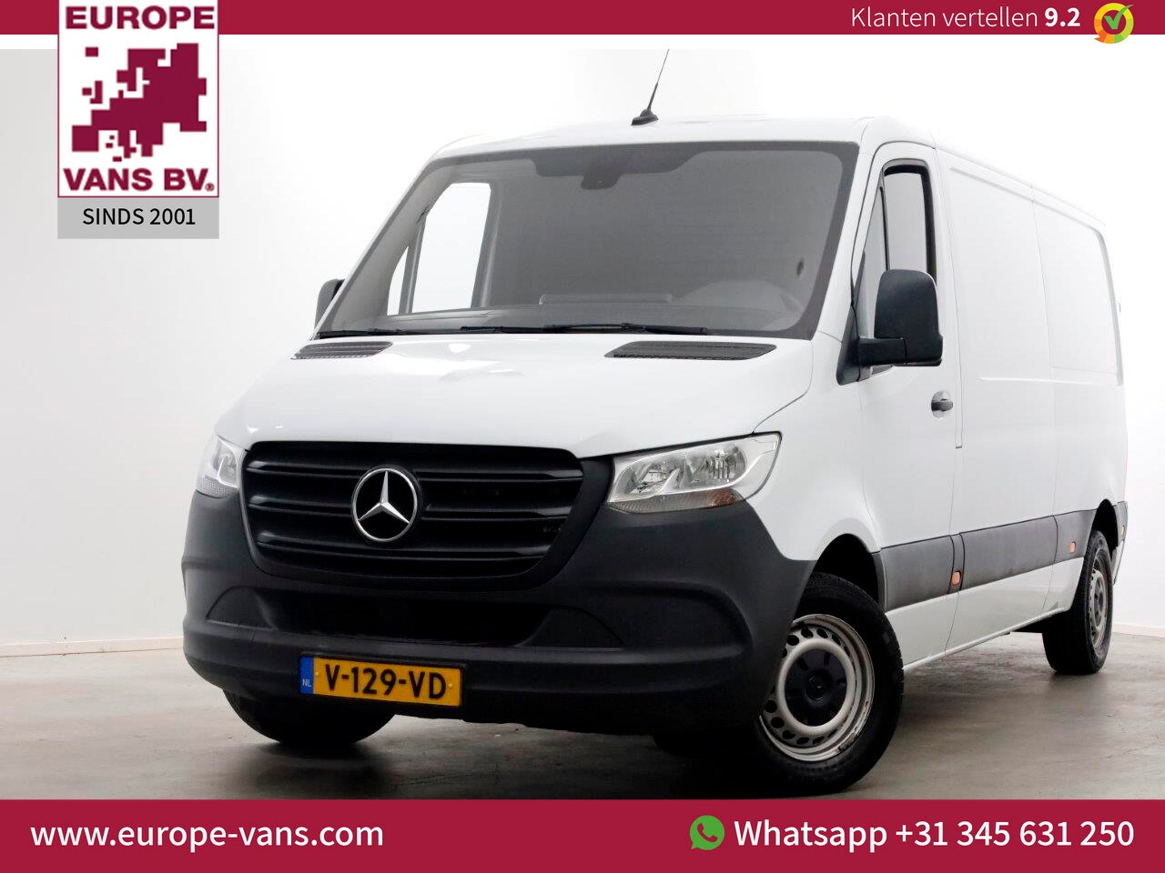 Mercedes-Benz Sprinter - 311 CDI 115pk E6 L2H1 9G-Automaat Airco/Inrichting 01-2019 - AutoWereld.nl