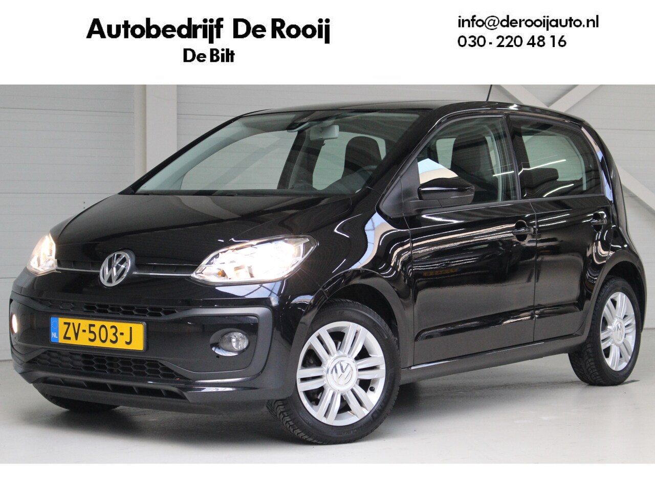 Volkswagen Up! - 1.0 BMT high up! Climate Control | Stoelverwarming | DAB Radio - AutoWereld.nl