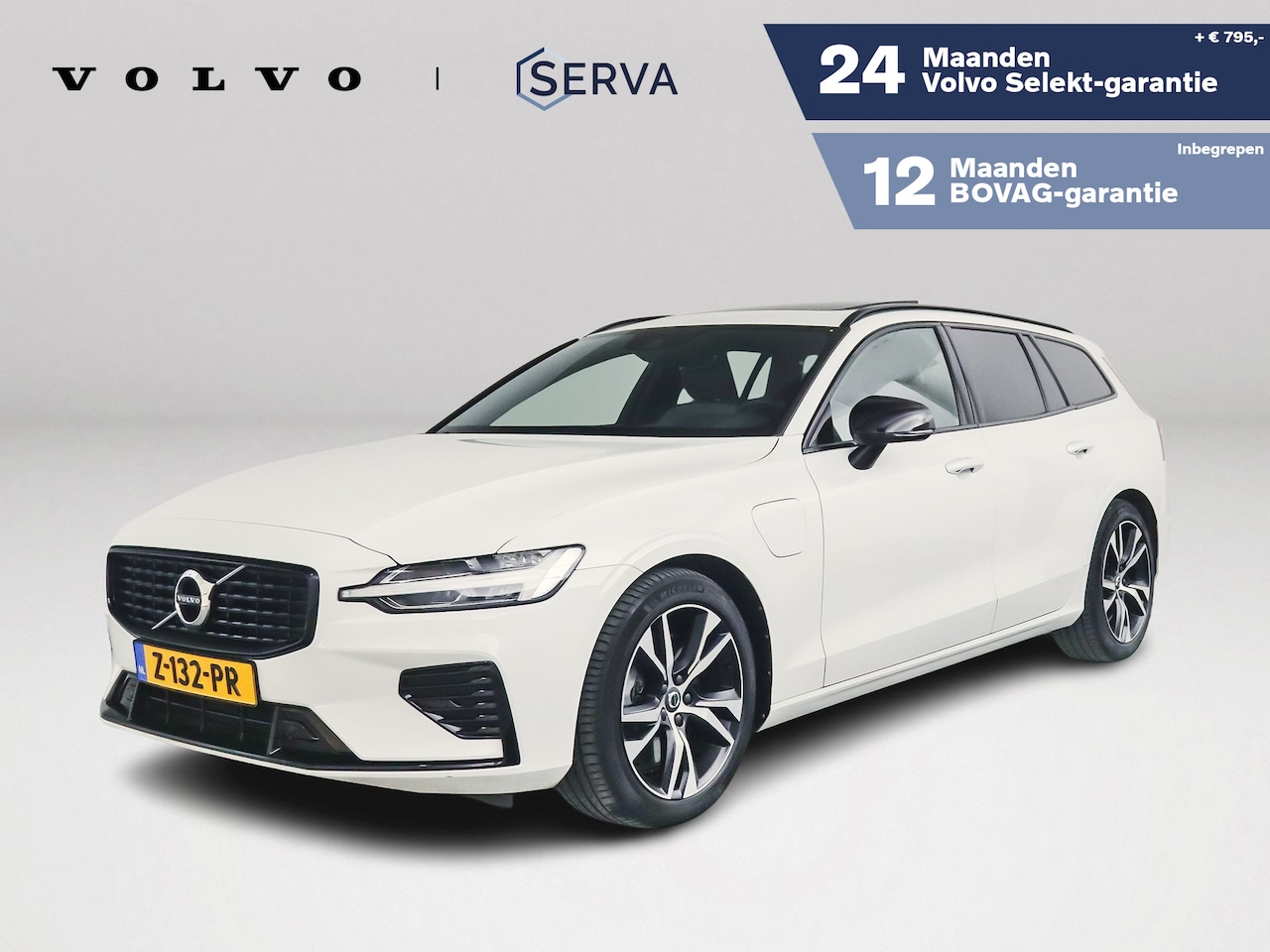 Volvo V60 - T6 Recharge Aut. AWD R-Design | Parkeercamera | Parkeersensoren voor- en achter - AutoWereld.nl