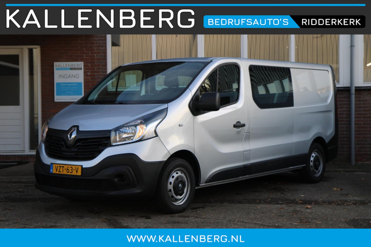 Renault Trafic - 1.6 dCi T29 L2H1 DC Comfort *MARGE* / NAVI / PDC / 5 PRS / Dubbel Cabine - AutoWereld.nl