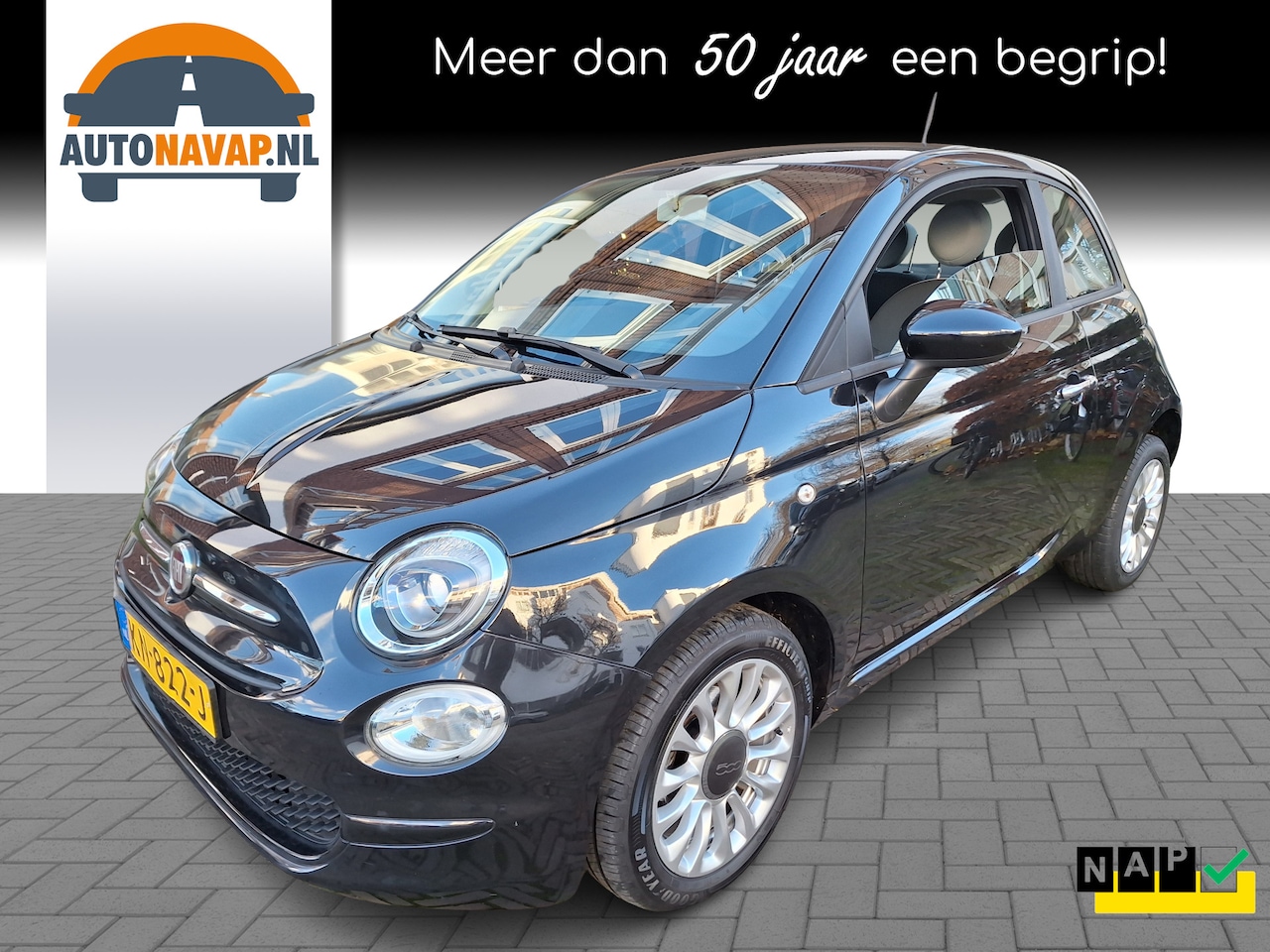 Fiat 500 - 0.9 TwinAir Turbo Popstar /30.000 Km/Airco/1e Eig/Garantie - AutoWereld.nl