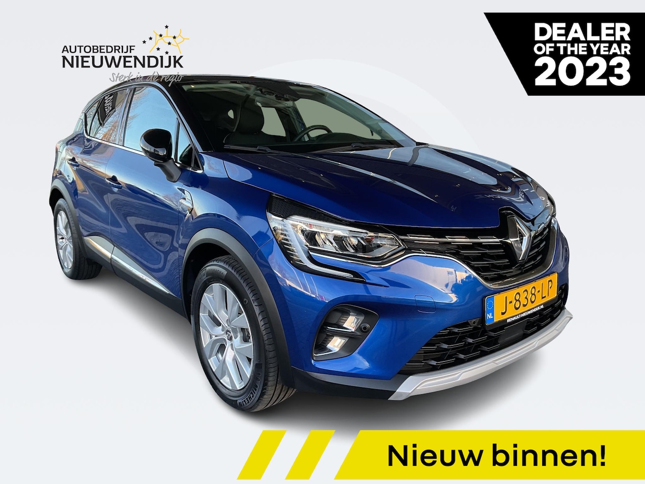 Renault Captur - 1.3 TCe 130 Intens AUTOMAAT / APPLE CARPLAY EN ANDROID AUTO / NAVIGATIE / PARKEERSENSOREN - AutoWereld.nl