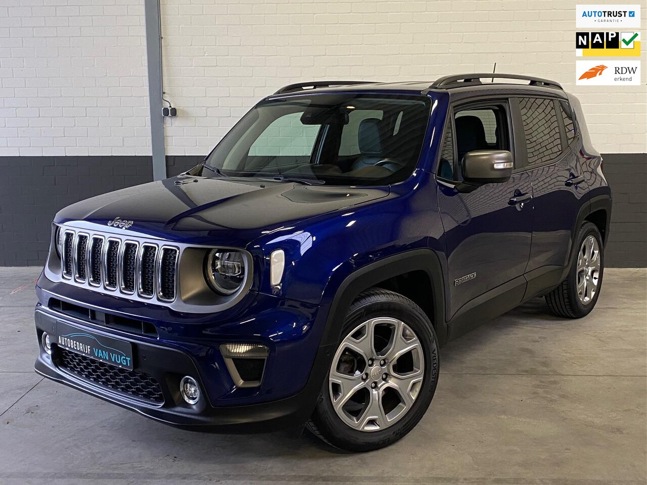 Jeep Renegade - 1.0T Limited 1.0T Limited, leder, Apple, Android, PDC, - AutoWereld.nl