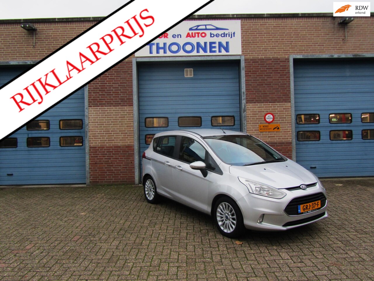 Ford B-Max - 1.0 EcoBoost Ambiente|5 deurs|airco|trekhaak|stoelverw|isofix| - AutoWereld.nl