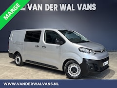 Citroën Jumpy - 2.0 BlueHDI *MARGE, GEEN BTW* 123pk L3H1 XL Dubbel cabine Euro6 Airco | Navigatie Cruiseco