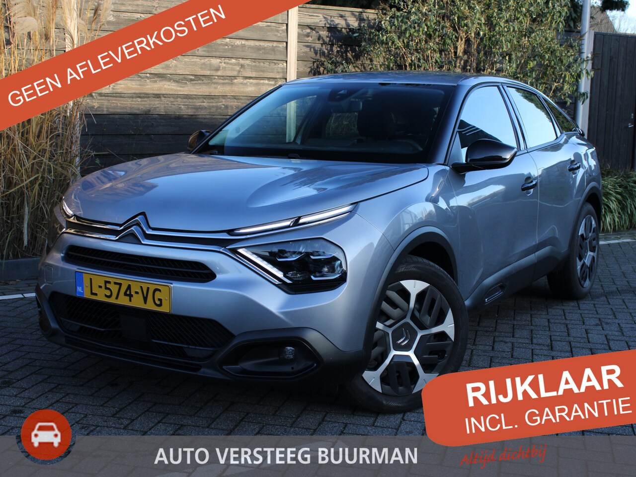 Citroën C4 - 1.2 Puretech 100PK Feel Navigatie, Parkeersensoren Achter, Cruise Control, Climate Control - AutoWereld.nl