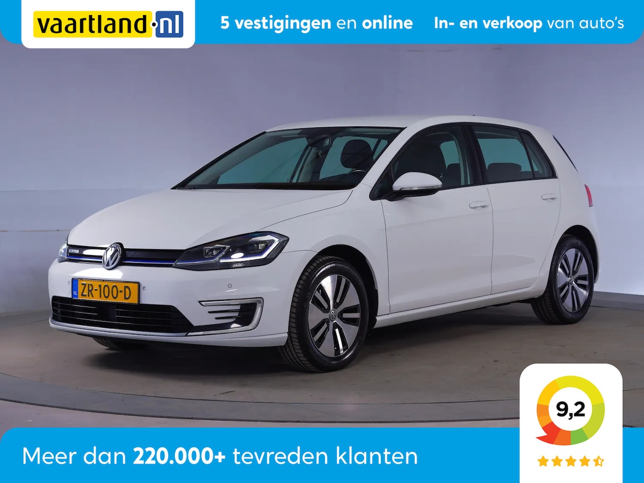 Volkswagen e-Golf - e-Golf [ Warmtepomp Full led Navi ] - AutoWereld.nl