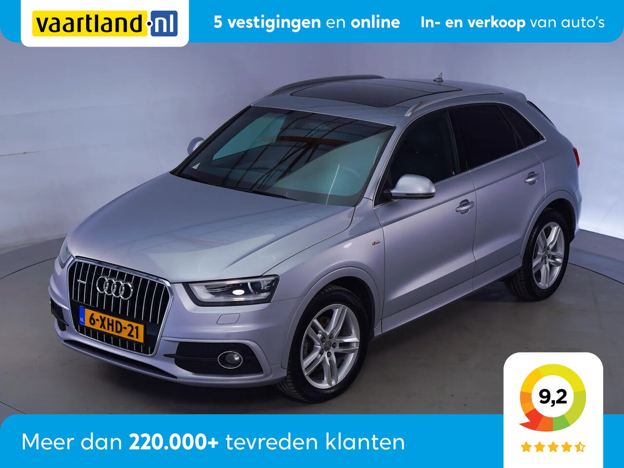 Audi Q3 - 2.0TFSI 211pk Quattro S-Line Aut. [ Navi Pano Leder - AutoWereld.nl