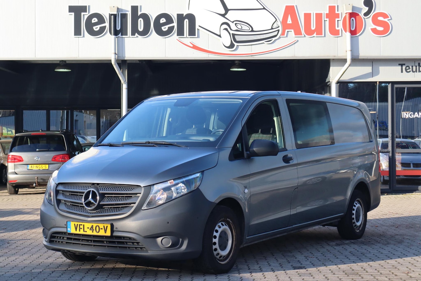 Mercedes-Benz Vito - 114 CDI Extra Lang DC Comfort Navigatie, Climate control, Cruise control, Dubbel Cabine, C - AutoWereld.nl