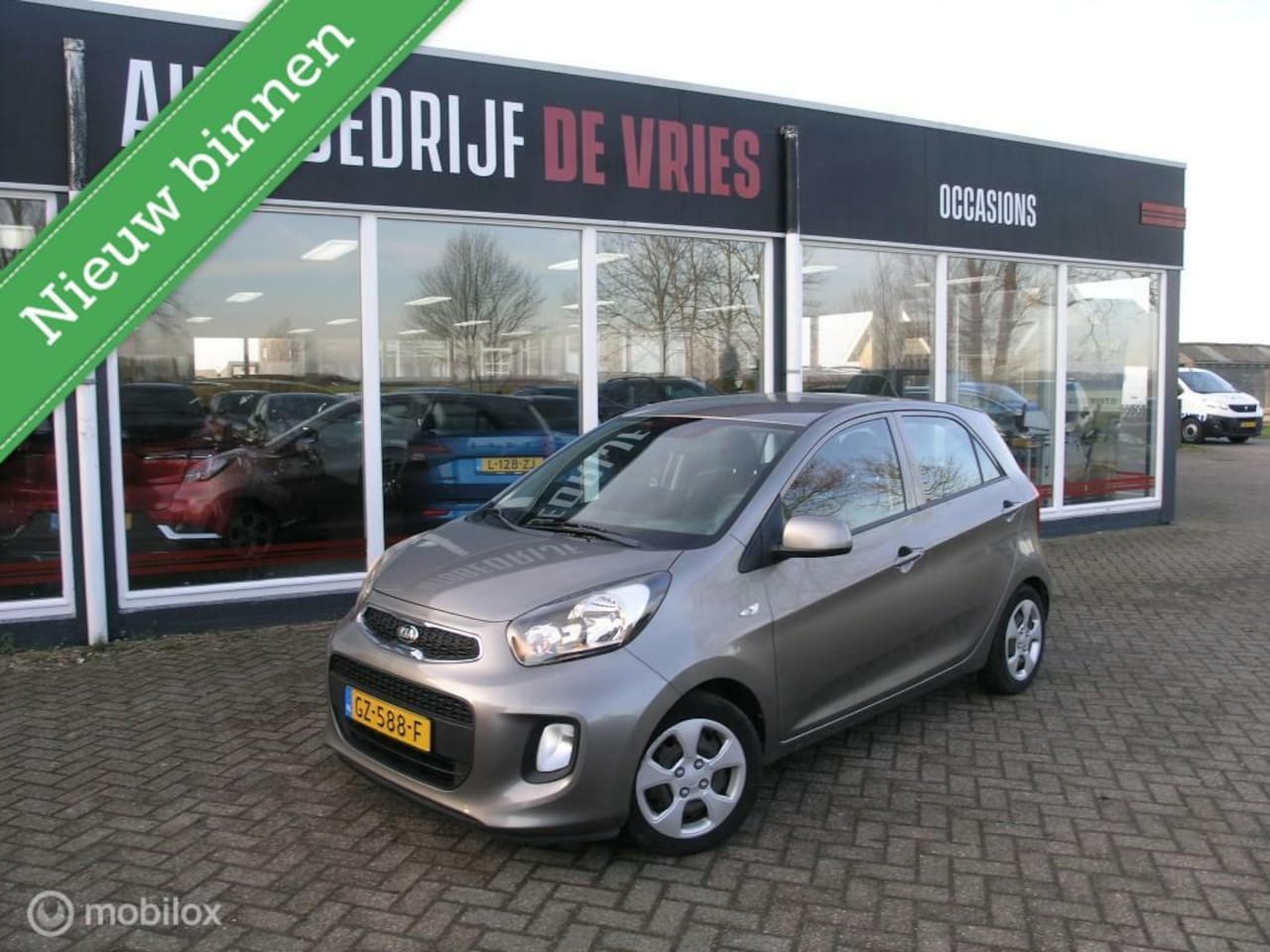 Kia Picanto - 1.0 CVVT DynamicLine Airco/USB/Aux/5-deurs/NAP - AutoWereld.nl