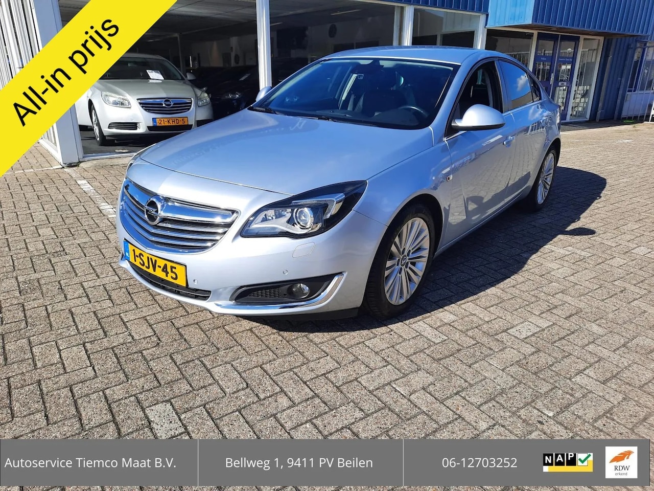 Opel Insignia - 1.4 T EcoFLEX Business+ - AutoWereld.nl