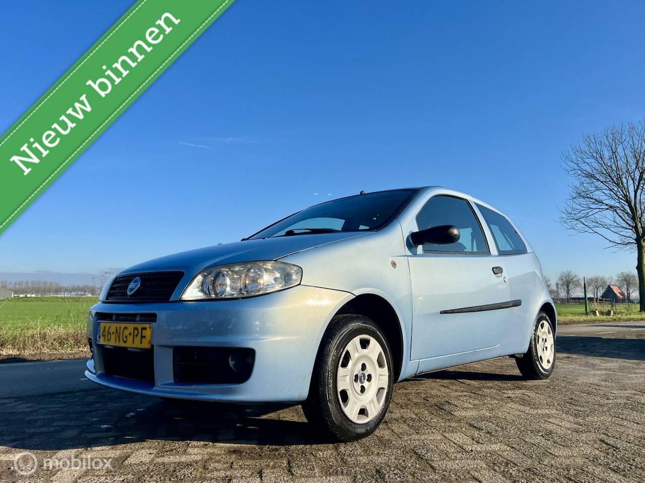 Fiat Punto - 1.2 Active 1.2 Active, BJ 2003, Airco, APK Dec 2025, Lage km - AutoWereld.nl