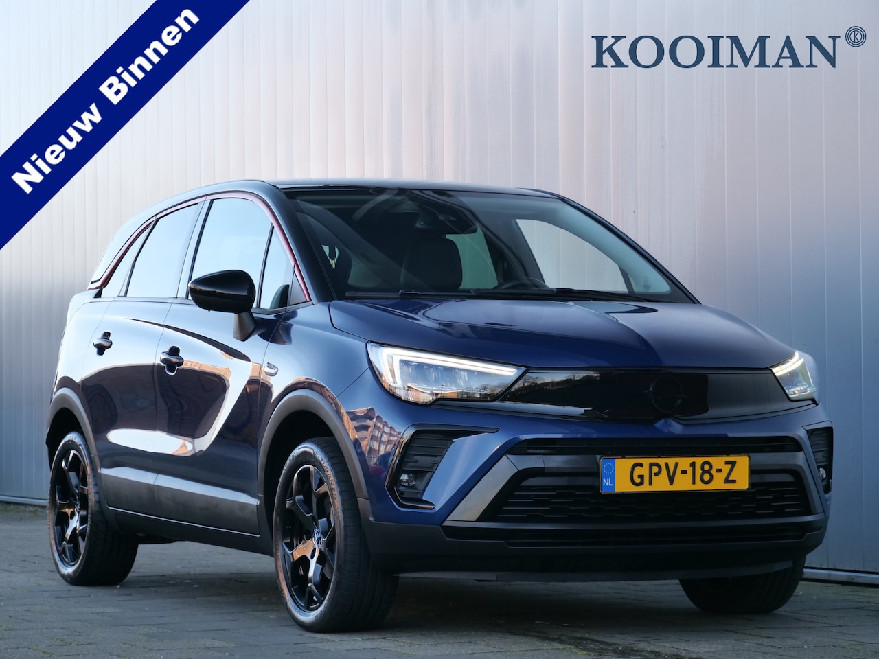 Opel Crossland - 1.2 Turbo 130pk GS-Line Automaat Navigatie / LED / 17Inch - AutoWereld.nl