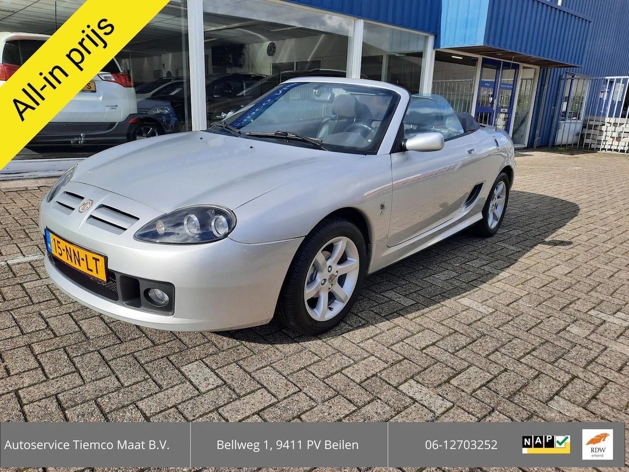 MG TF - 1.8 TF 120 Stepspeed 1.8 TF 120 Stepspeed - AutoWereld.nl