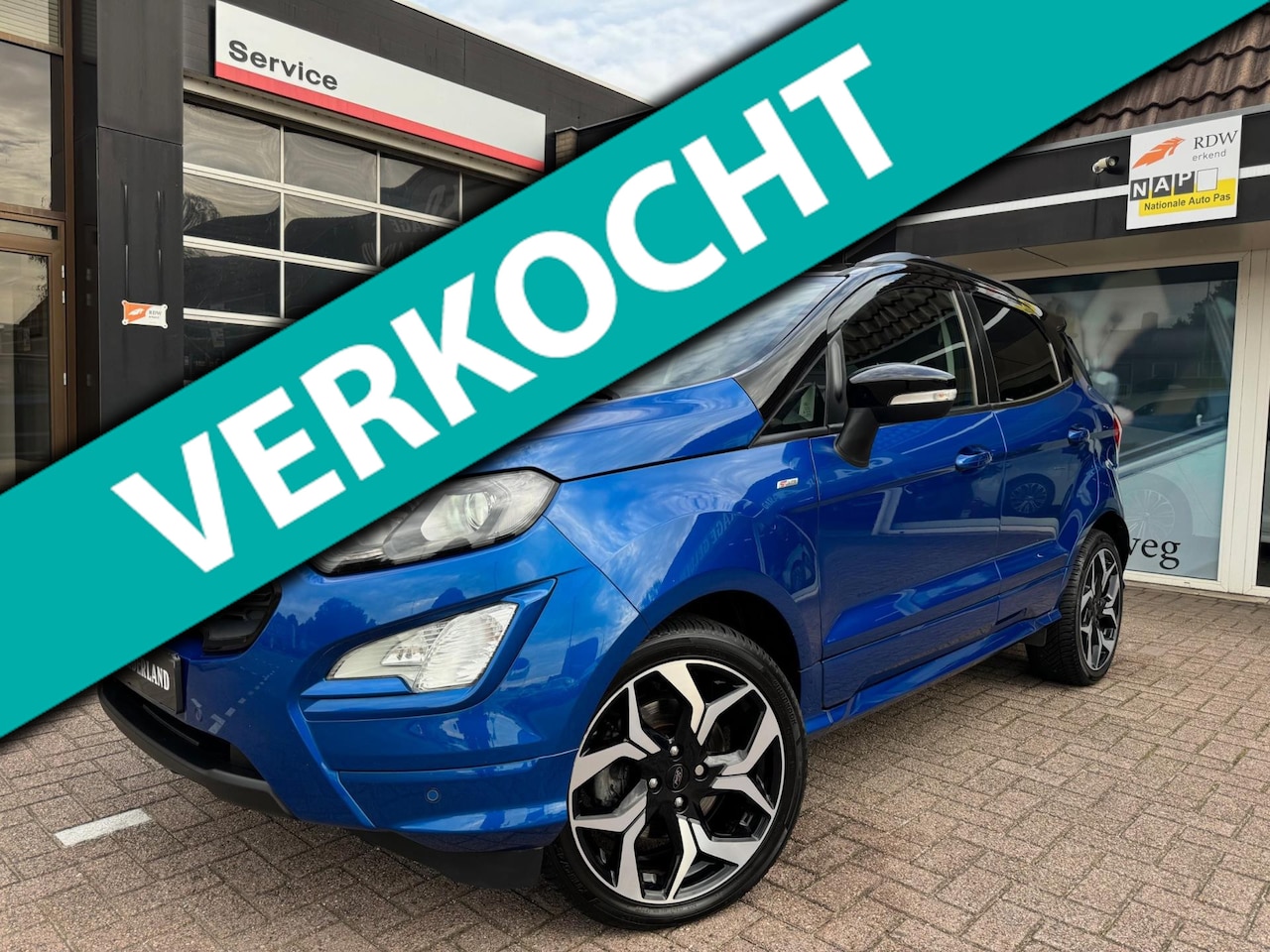 Ford EcoSport - ST-Line | Leder/Alcantara | Trekhaak | Navi | Camera | Xenon | Full-Led | Iso | Full-optio - AutoWereld.nl