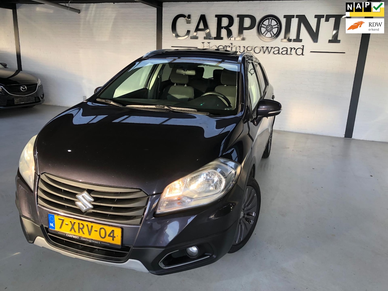 Suzuki SX4 S-Cross - 1.6 Exclusive 2014 Panodak Navi Cruise Clima Apk velgen NAP - AutoWereld.nl