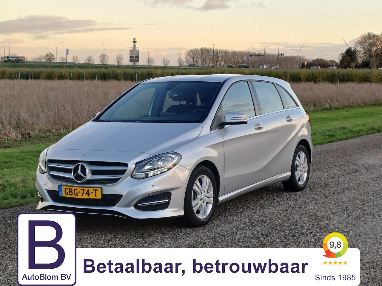 Mercedes-Benz B-klasse - 180 Prestige | Nieuwstaat !  | Lage KM! | Navi | Cruise | Goed onderhoud | Parkeerhulp - AutoWereld.nl