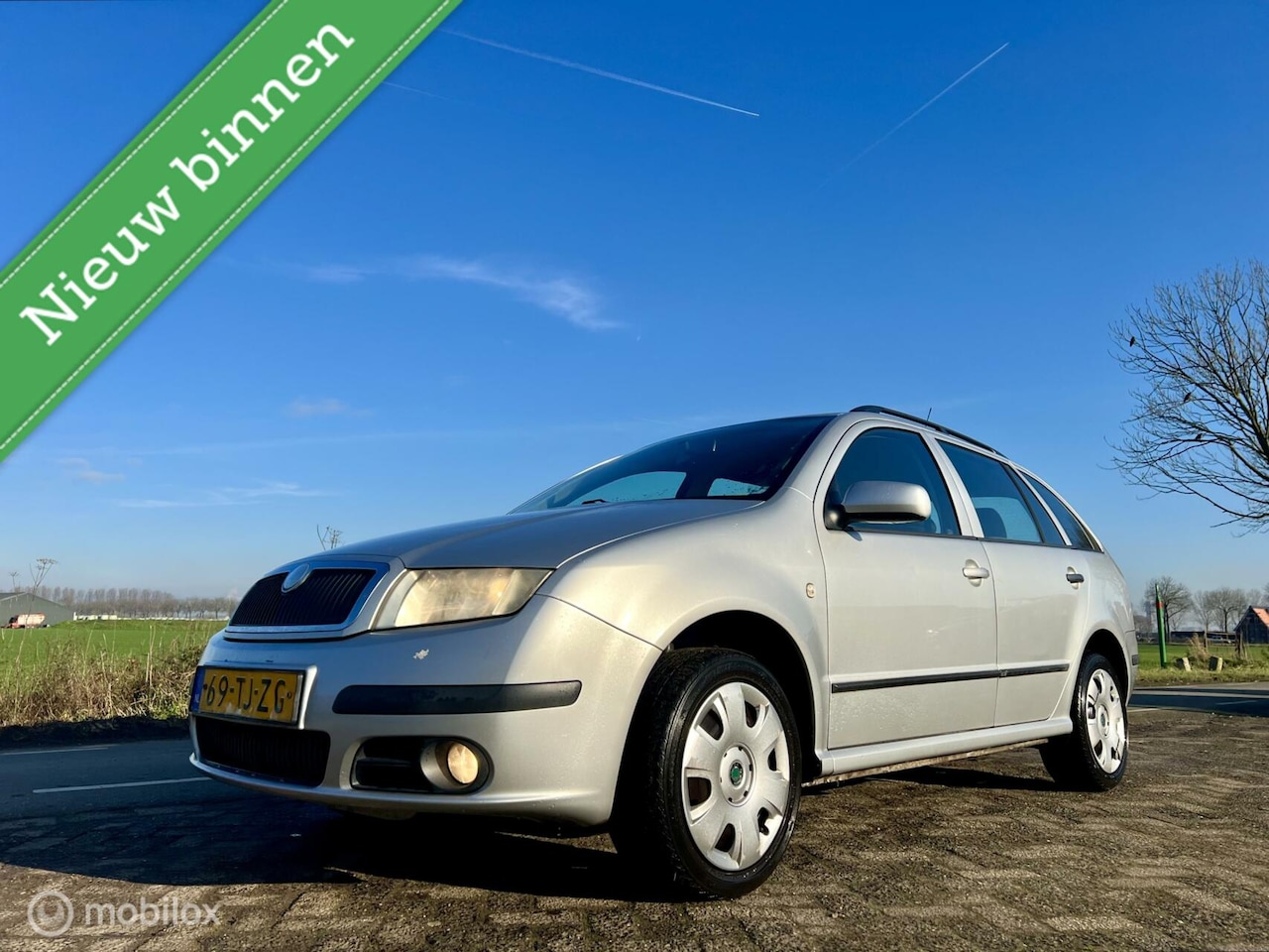 Skoda Fabia Combi - 1.4-16V, BJ 2006, Airco, PDC, APK Dec 2025 - AutoWereld.nl