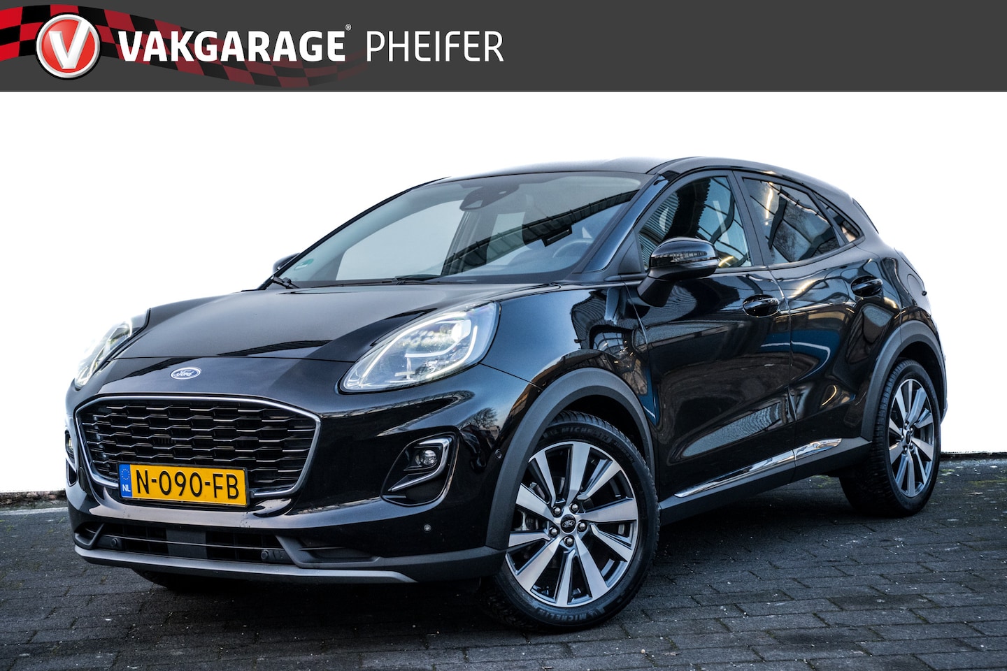 Ford Puma - 1.0 EcoBoost 125pk Aut. Hybrid Titanium X Trekhaak/ Camera/ Navigatie/ Blindspot/ Stoel-st - AutoWereld.nl