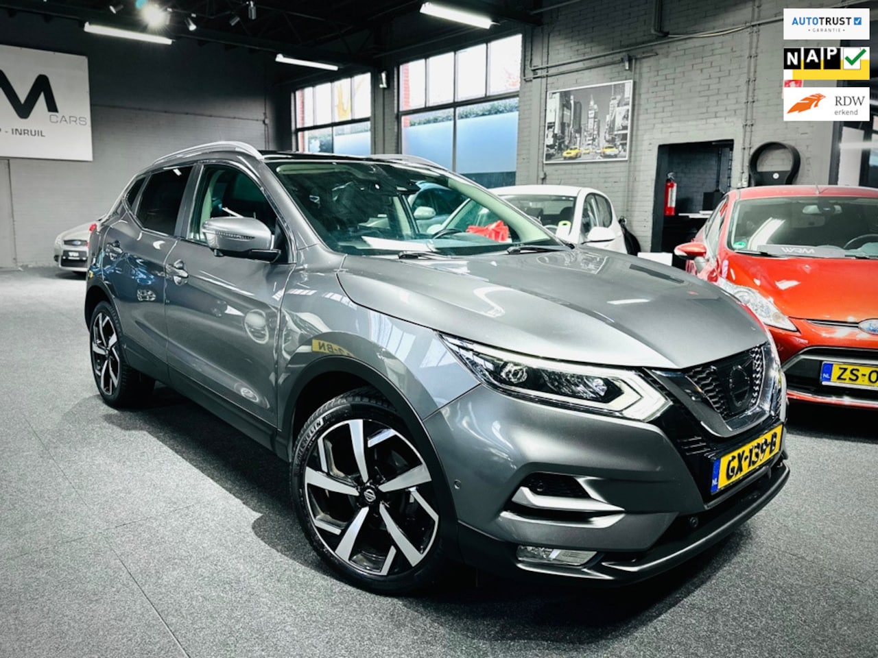 Nissan Qashqai - 1.2 Tekna AUtomaat - Design - facelift - Pano - LED - 360CAM - GO/ENTRY - AutoWereld.nl