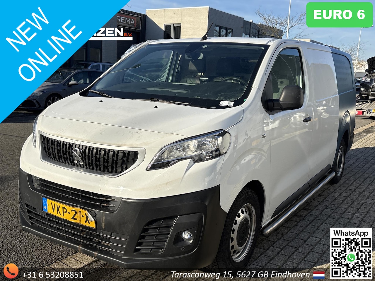 Peugeot Expert - 2.0 BlueHDI 120 Long Asphalt | € 6.950,- NETTO! | MOTOR DEFECT! | Euro 6 | Leder | Bijrijd - AutoWereld.nl