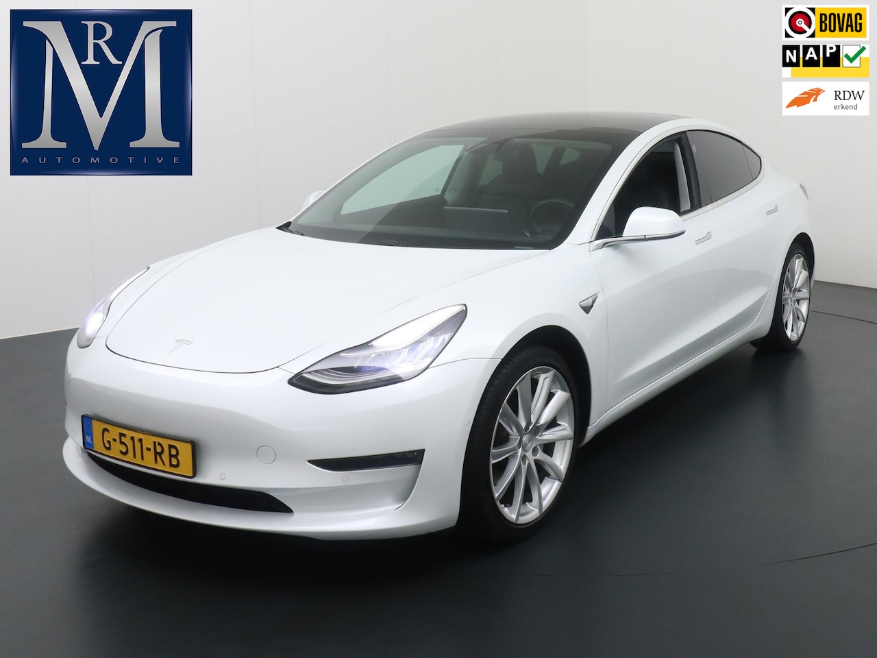 Tesla Model 3 - Long Range RWD Long Range AWD 75 kWh | ORIG. NL. NAP KM. | PANO | AUTOPILOT | RIJKLAARPRIJS INCL. 12 MND. - AutoWereld.nl