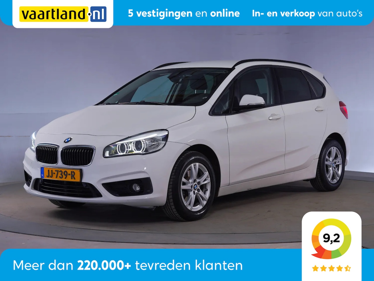 BMW 2-serie Active Tourer - 218i Executive Sport Aut. [ LED Navi Sportstoelen Stoelverwarming ] - AutoWereld.nl