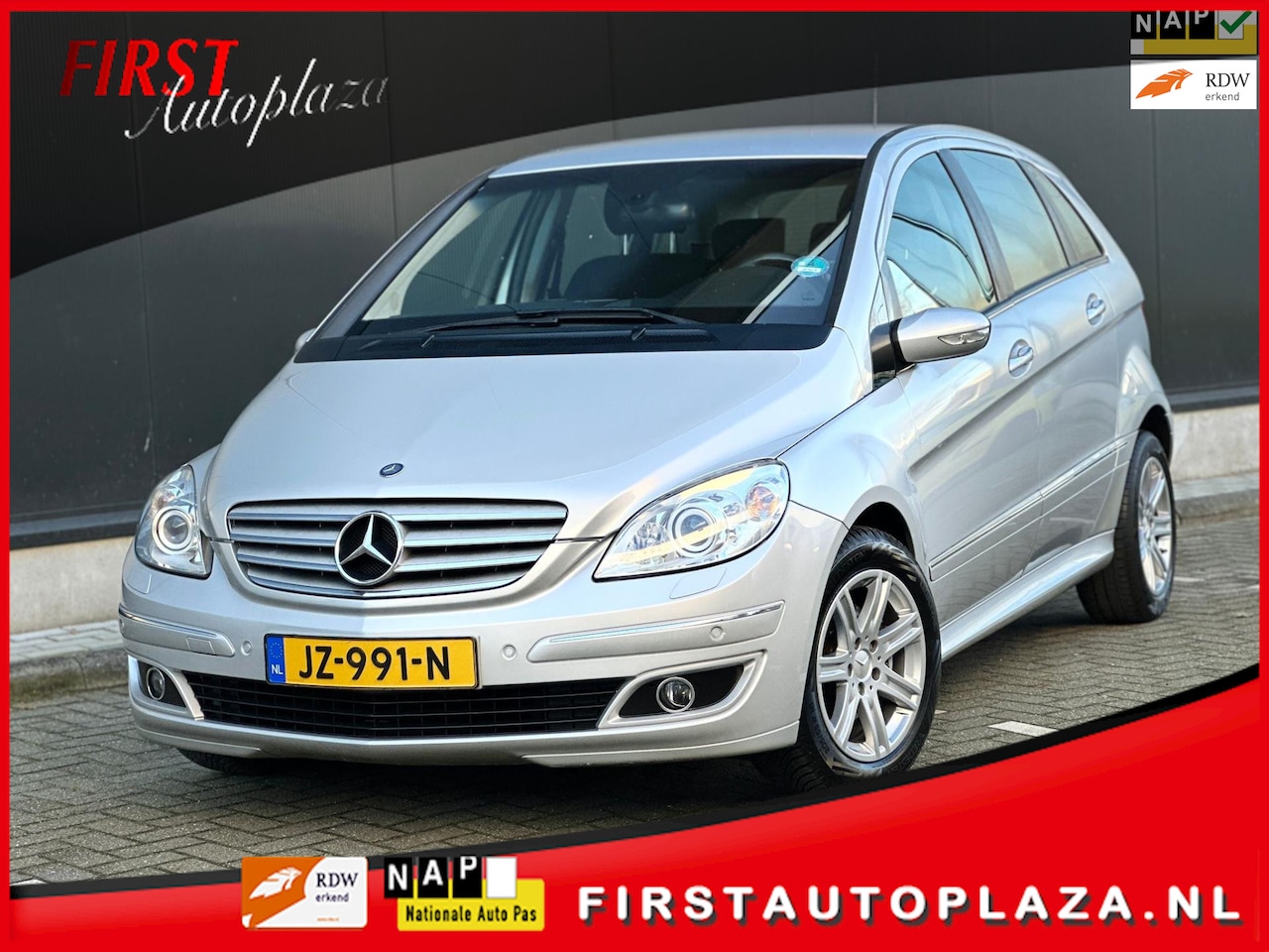 Mercedes-Benz B-klasse - B200 AUTOMAAT AIRCO/CRUISE/PDC/STOELVERW. | NETTE AUTO ! - AutoWereld.nl