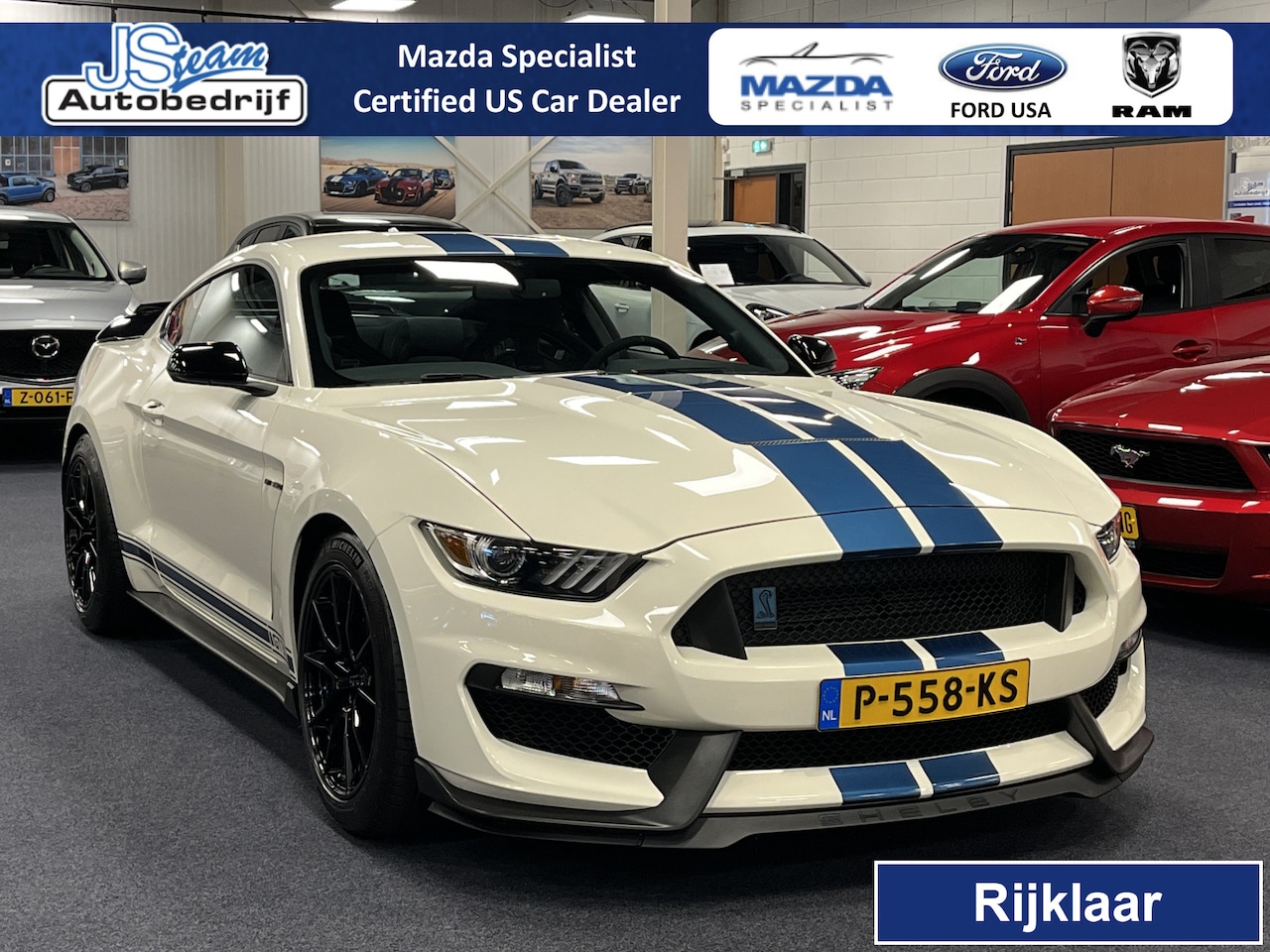 Ford Mustang Fastback - USA 5.2i V8 Shelby GT350 526PK Heritage Edition MagneRide Recaro - AutoWereld.nl