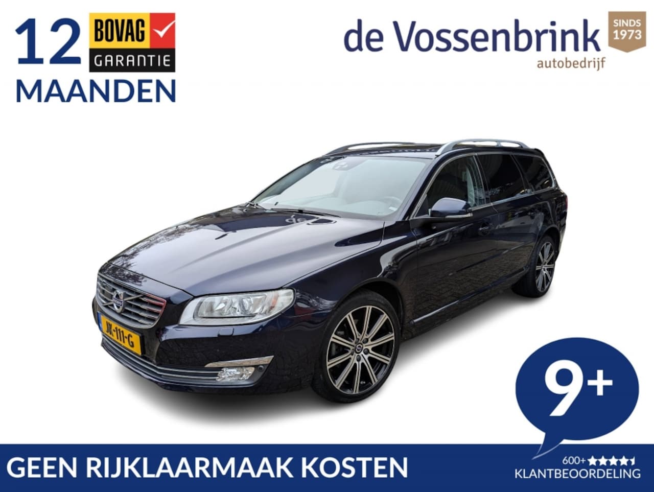 Volvo V70 - 2.0 T4 191pk Polar+ Automaat NL-Auto *Geen Afl. kosten* - AutoWereld.nl