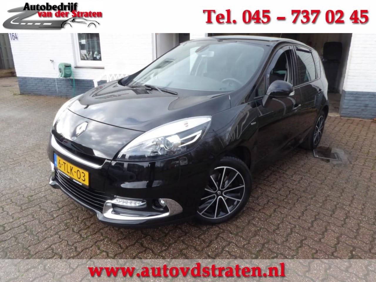 Renault Scénic - 1.2 TCE BOSE/Climat Control/Trekhaak/Mooie diepe zwarte kleur!!! - AutoWereld.nl