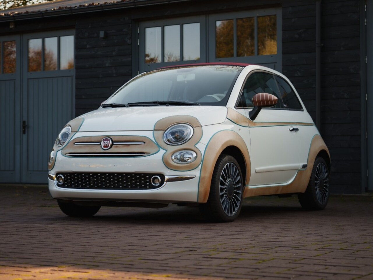 Fiat 500 C - one-off BOTTEGA CONTICELLI edition - AutoWereld.nl