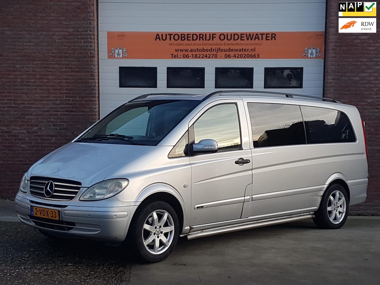 Mercedes-Benz Vito - 120 CDI 343 DC luxe 3.0 V6 marge - AutoWereld.nl