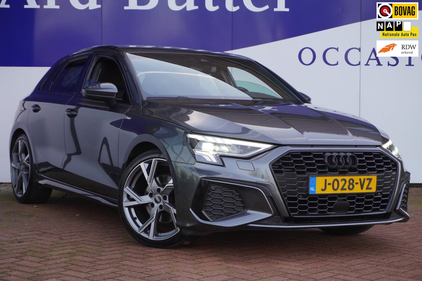 Audi A3 Sportback - 35 TFSI 150PK 3X S edition+led+leder+vitrual+navigatie+19"lmv+all-seasons=11-2020= SUPER ! - AutoWereld.nl