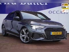 Audi A3 Sportback - 35 TFSI 150PK 3X S edition+led+leder+vitrual+navigatie+19"lmv+all-seasons=11-2020= SUPER