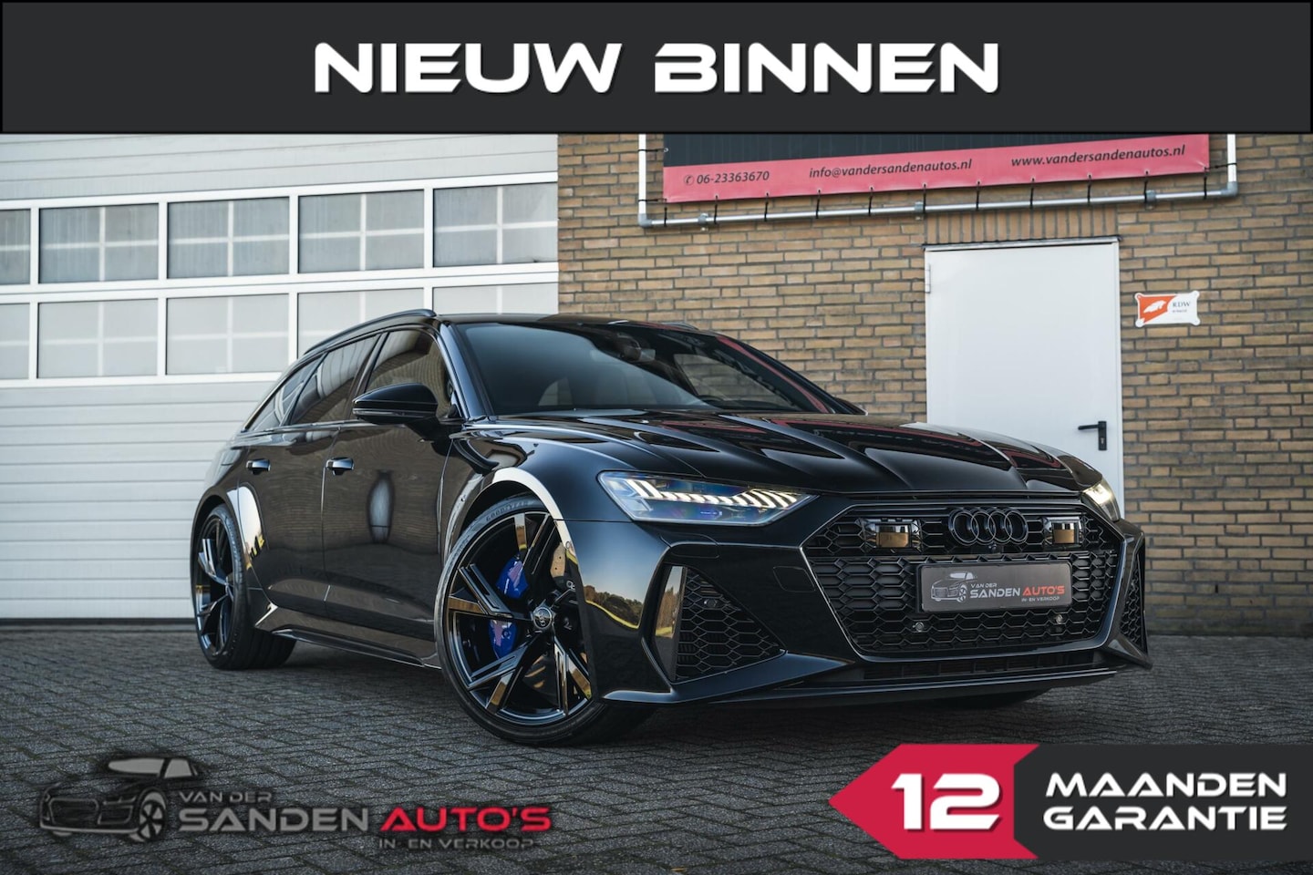 Audi A6 Avant - RS6 TFSI quattro RS6 TFSI quattro, Dynamic plus pack, HUD, BTW! - AutoWereld.nl