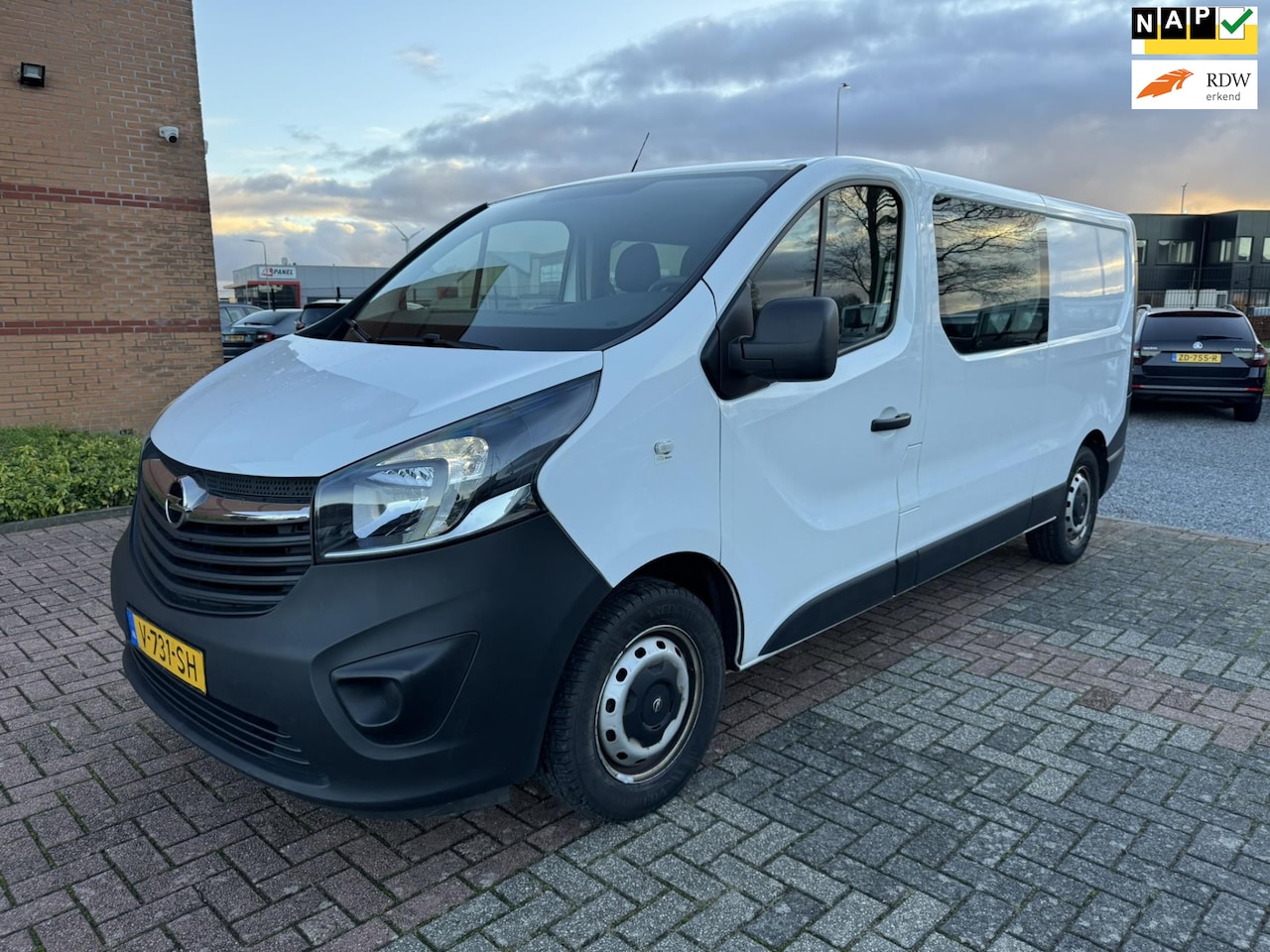 Opel Vivaro - 1.6 CDTI L2H1 DC Edition EcoFlex 6 zitplaatsen - AutoWereld.nl