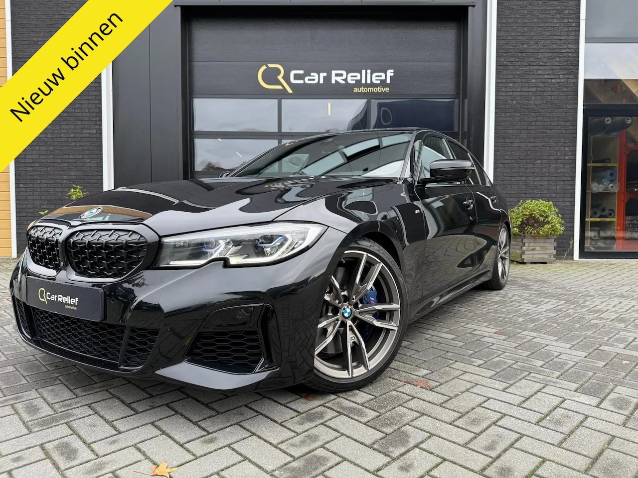 BMW 3-serie - M340i xDrive High Executive M340i xDrive High Executive, HuD, Schuif- en kanteldak, Elektrisch verstelbare zetels, Sto - AutoWereld.nl