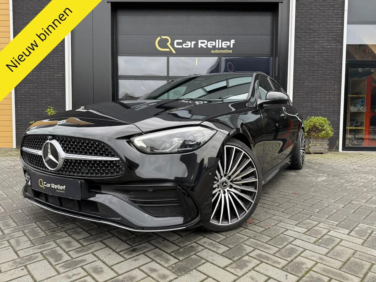 Mercedes-Benz C-klasse - 300 e AMG Line 300e AMG Line, HuD, Panoramadak, Elektrisch verstelbare zetels, 360 Camera, Apple Carplay, - AutoWereld.nl