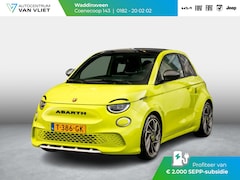 Abarth 500e - 42 kWh Turismo 155pk | Clima | Pack Winter | Cruise | Apple Carplay | Leder | Priv. glass