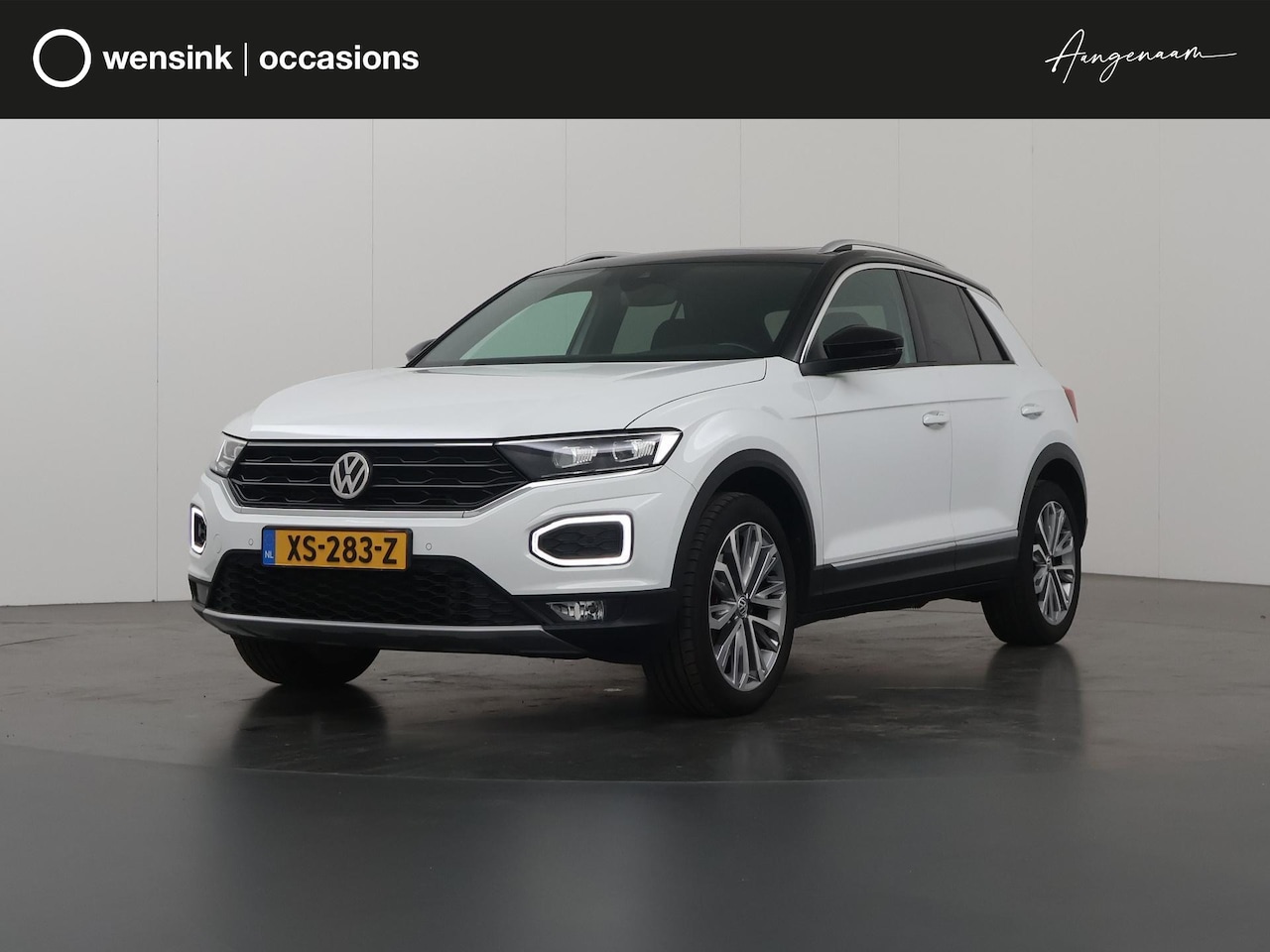 Volkswagen T-Roc - 2.0 TSI 4Motion Sport | Trekhaak | Navigatie | Climate Control | Parkeercamera | Stoelverw - AutoWereld.nl