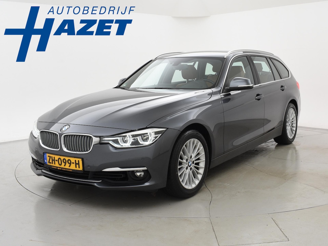 BMW 3-serie Touring - 318i AUT. LUXURY EDITION + LEDER | STOELVERW. | NAVIGATIE - AutoWereld.nl