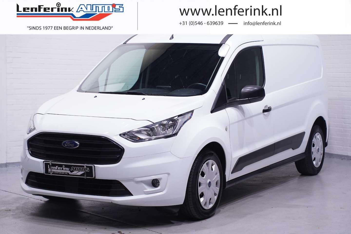 Ford Transit Connect - 1.0 Ecoboost 100 pk L2 Trend BENZINE Navi, Camera Airco, Cruise Control, NAP, 2-Zits, NL A - AutoWereld.nl