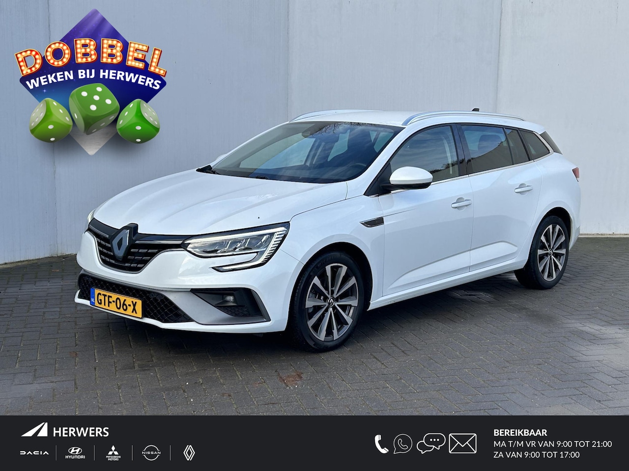 Renault Mégane Estate - 1.3 TCe R.S. Line 140pk / 1700kg Trekgewicht / Dealer onderhouden / Camera / Navigatie / C - AutoWereld.nl