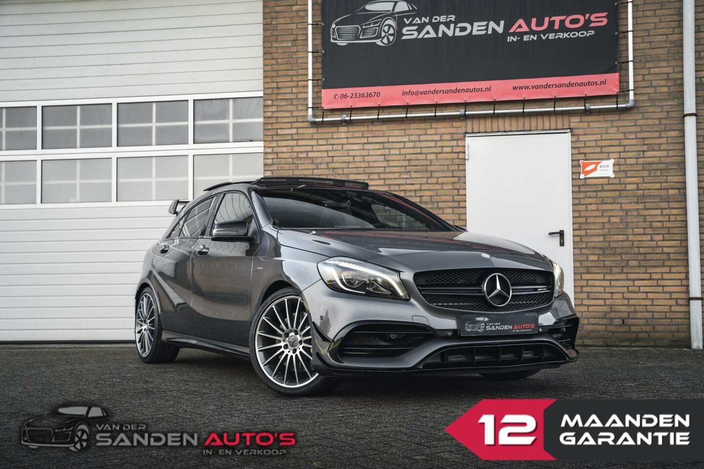 Mercedes-Benz A-klasse - AMG 45 4MATIC|Recaro|Pano|memory|Aero|VOL! - AutoWereld.nl