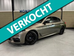 BMW 5-serie - 520i M-sport High Executive I M-PAKKET I SHADOWLINE I CHAMPAGNER QUARZ I SEDAN I PANO I LE