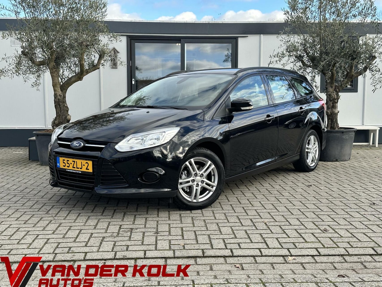 Ford Focus Wagon - 1.6 TDCI ECOnetic Lease Titanium Navi Cruise Climate - AutoWereld.nl