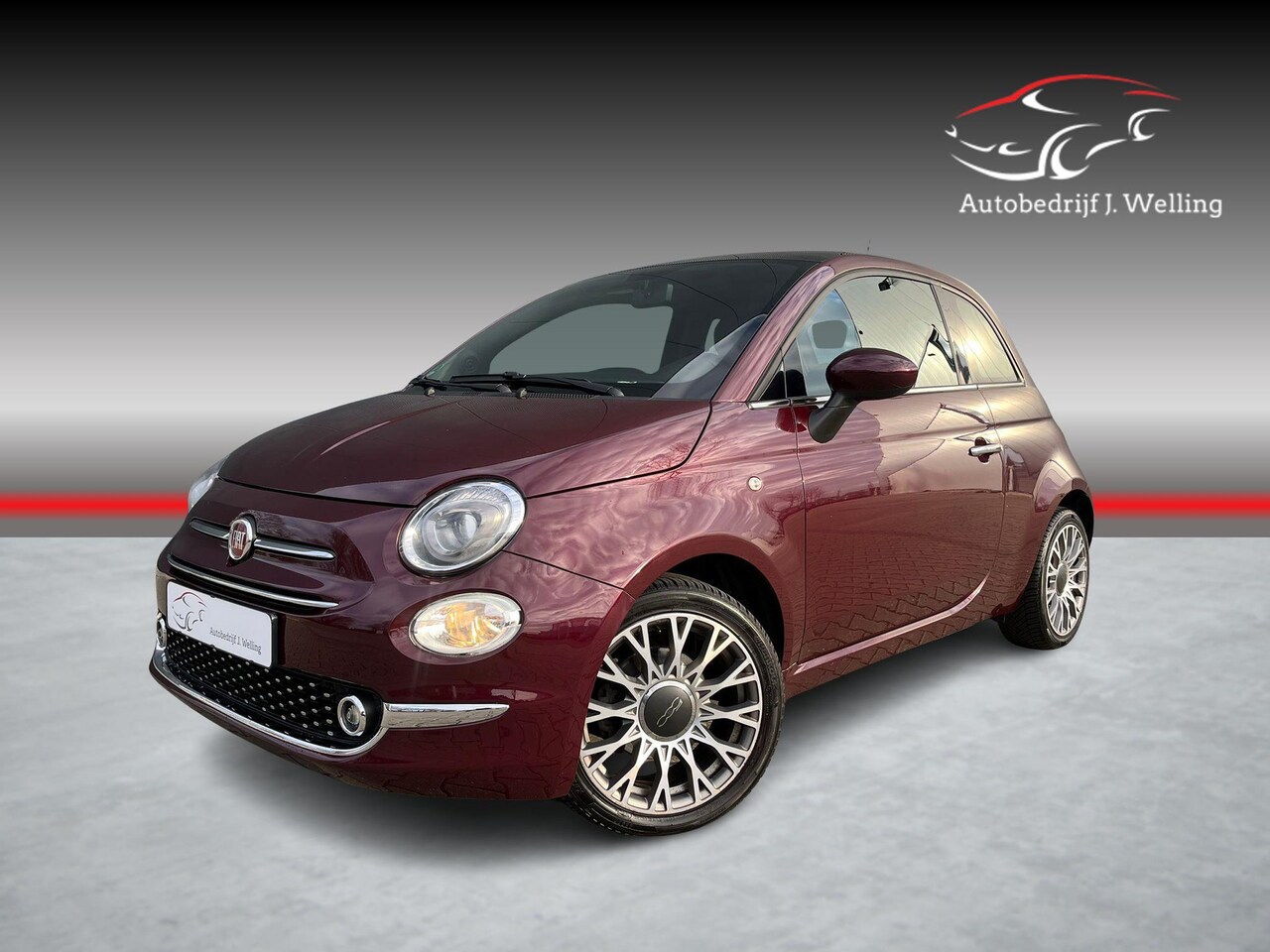 Fiat 500 - 1.2 Star panodak / leer / Carplay / Android - AutoWereld.nl